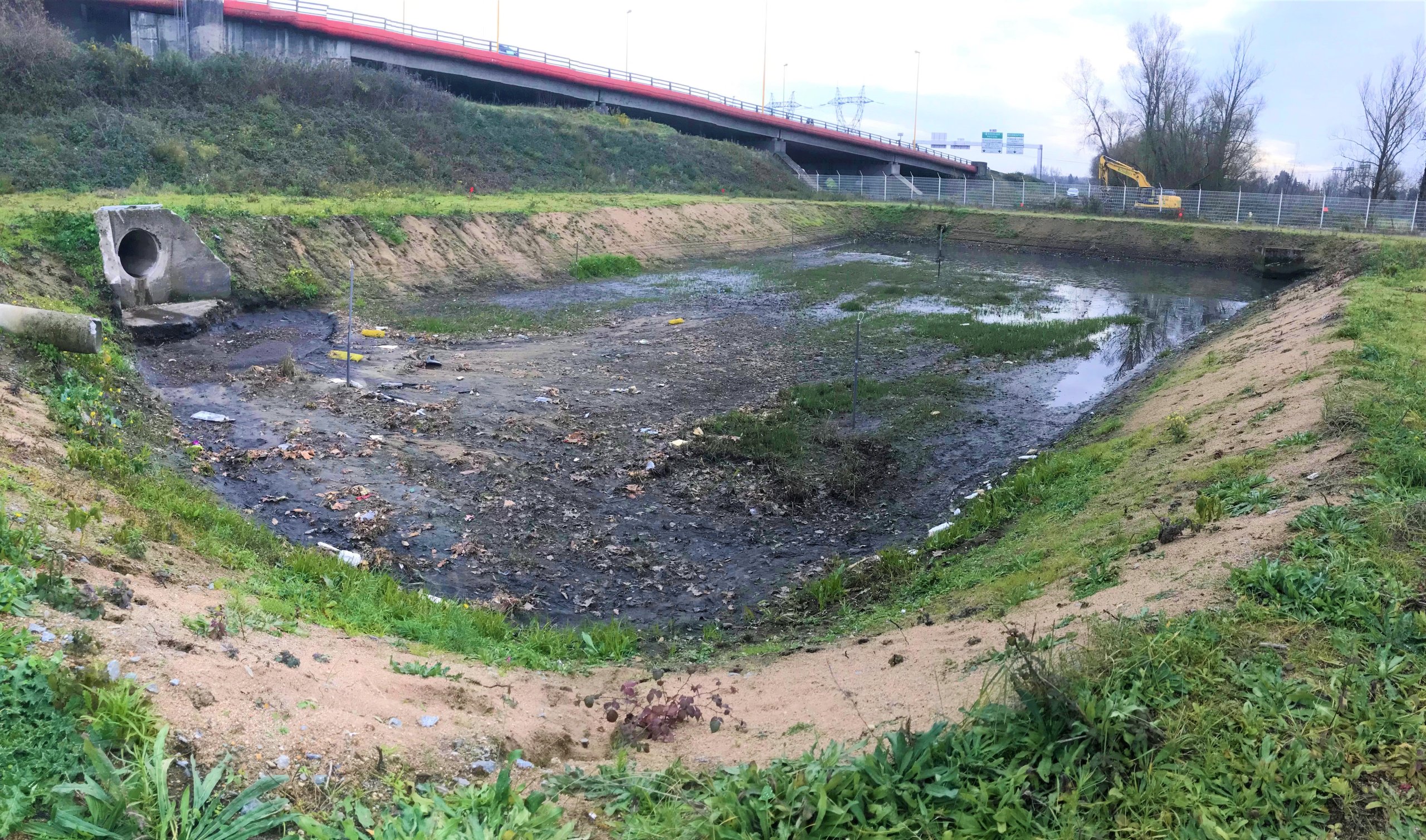 Contamination des sédiments d’un bassin d’infiltration par les particules d’usure des pneus et de la route